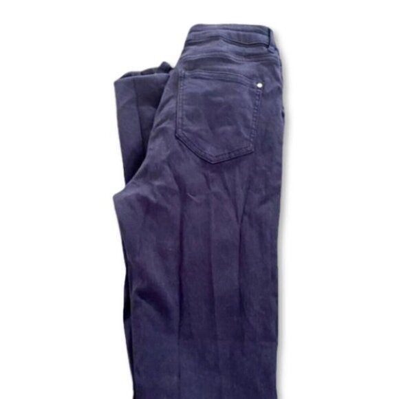 Long Tall Sally Women's Skinny Jeans with Five-Pocket and Belt Loop Indigo Sz 4 - Picture 2 of 5